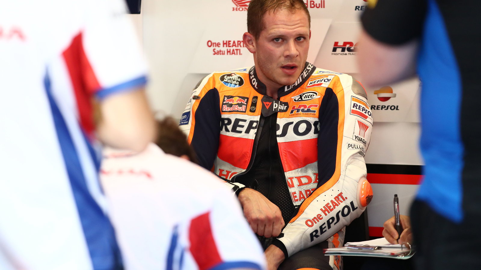 Stefan Bradl, 2022 MotoGP San Marino Grand Prix. - Gold and Goose