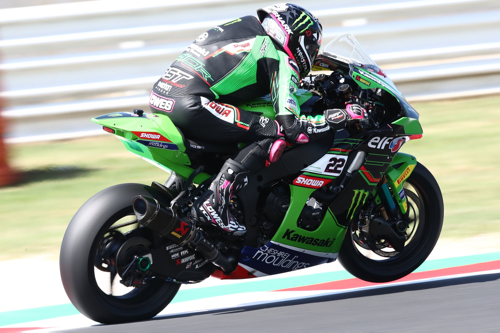 Alex Lowes, 2023 Emilia Romagna WorldSBK. - Gold and Goose