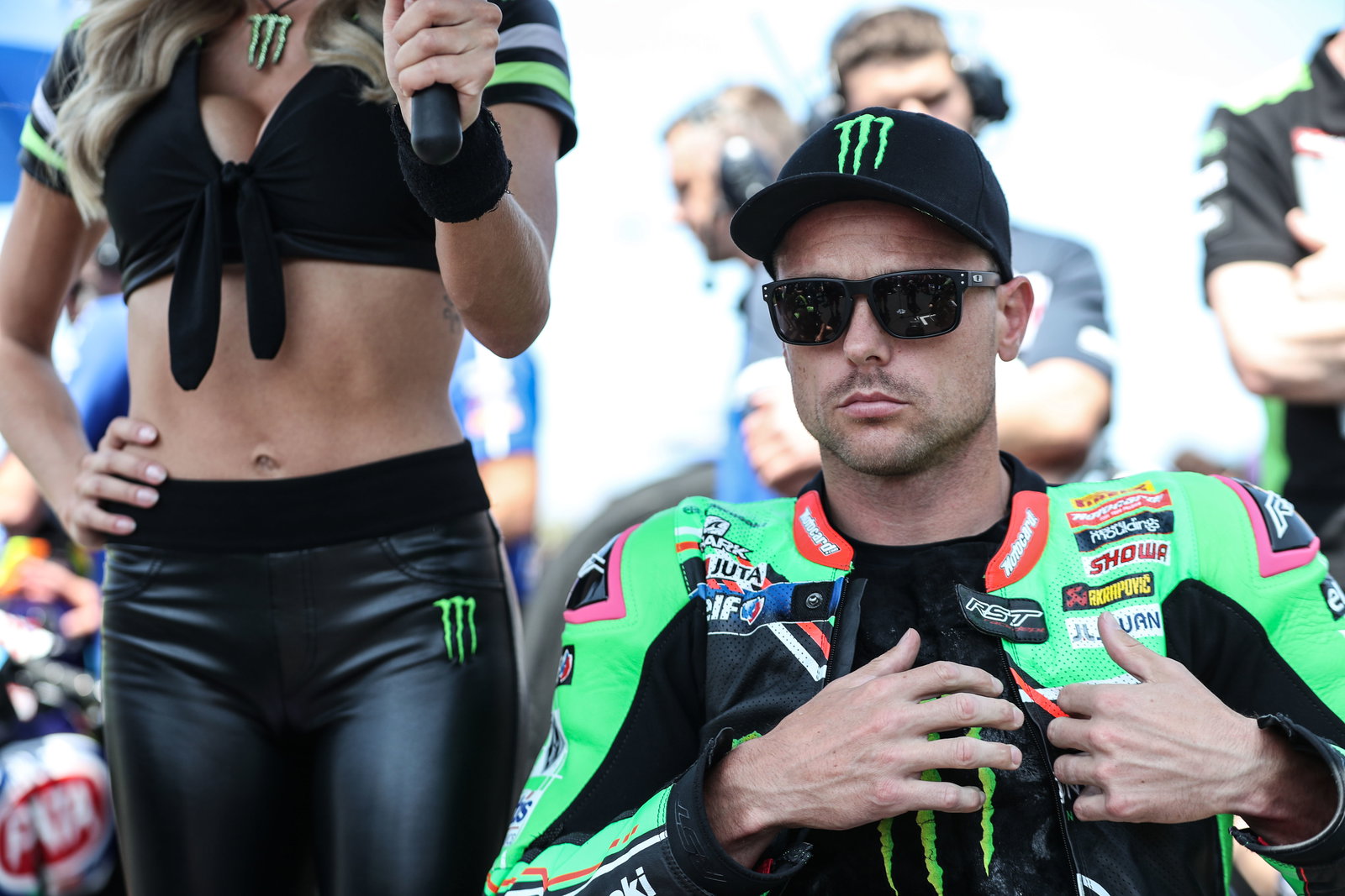 Alex Lowes, 2023 Emilia Romagna WorldSBK. - Gold and Goose