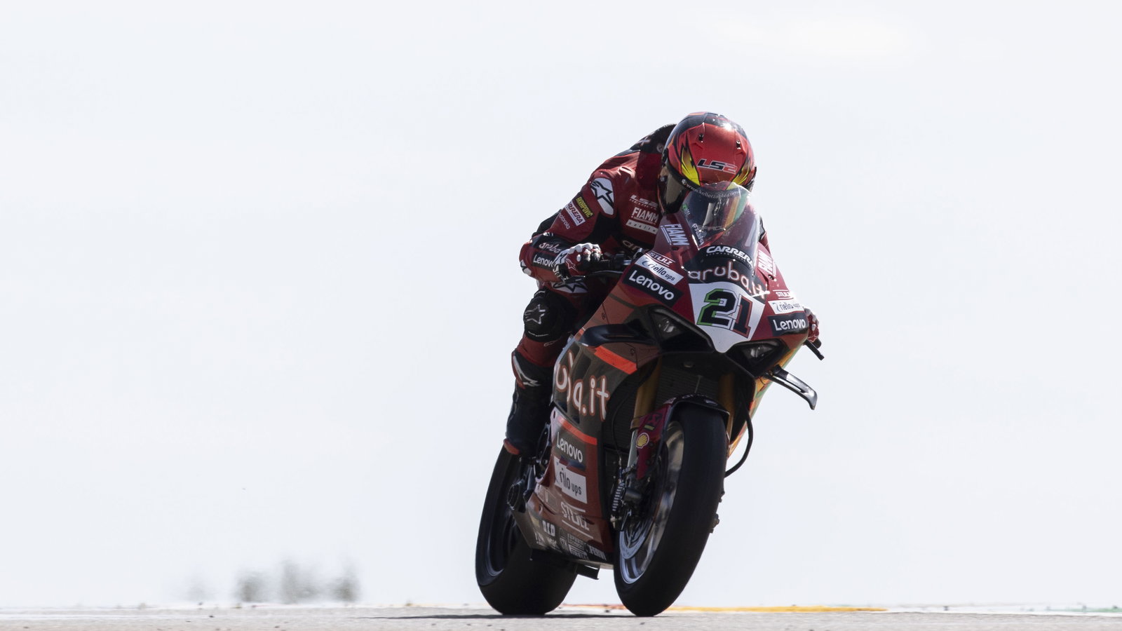 Michael Ruben Rinaldi, 2023 Aragon WorldSBK. - Gold and Goose