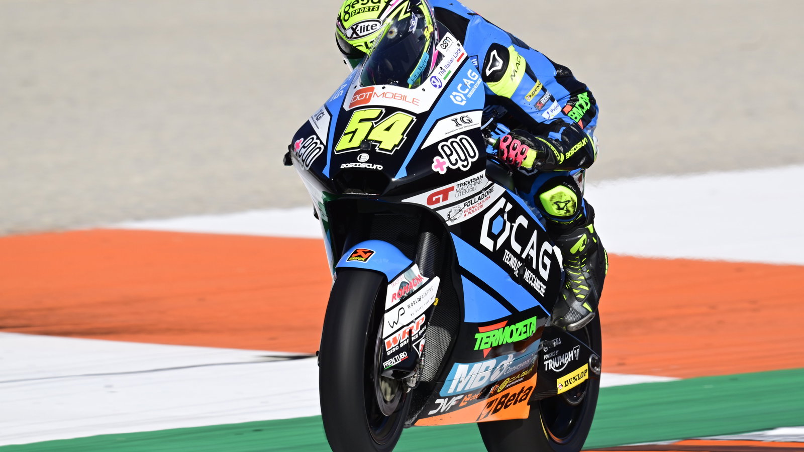 Fermin Aldeguer, 2023 Moto2 Valencia Grand Prix. - Gold and Goose