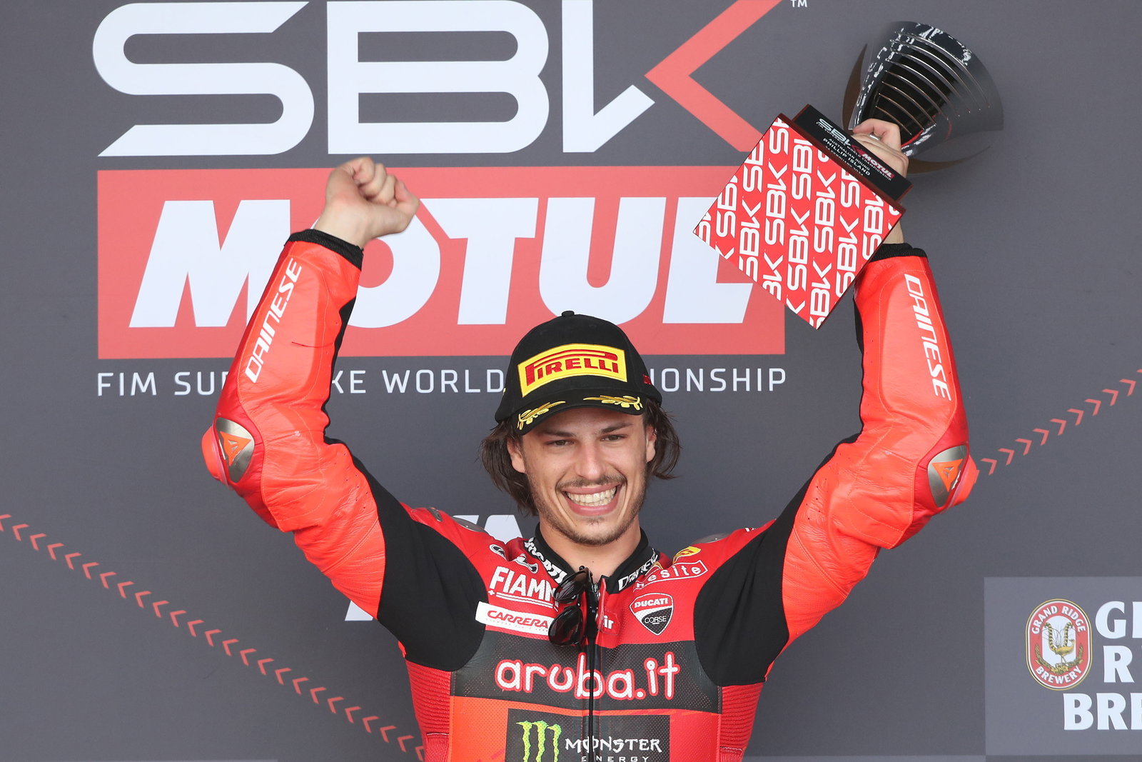 Nicolo Bulega, 2024 Australian WorldSBK. - Gold and Goose