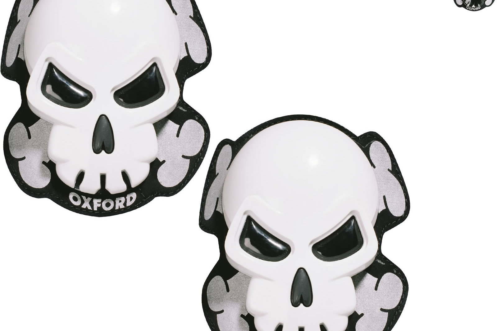 Oxford Skull Motorcycle Knee Sliders
