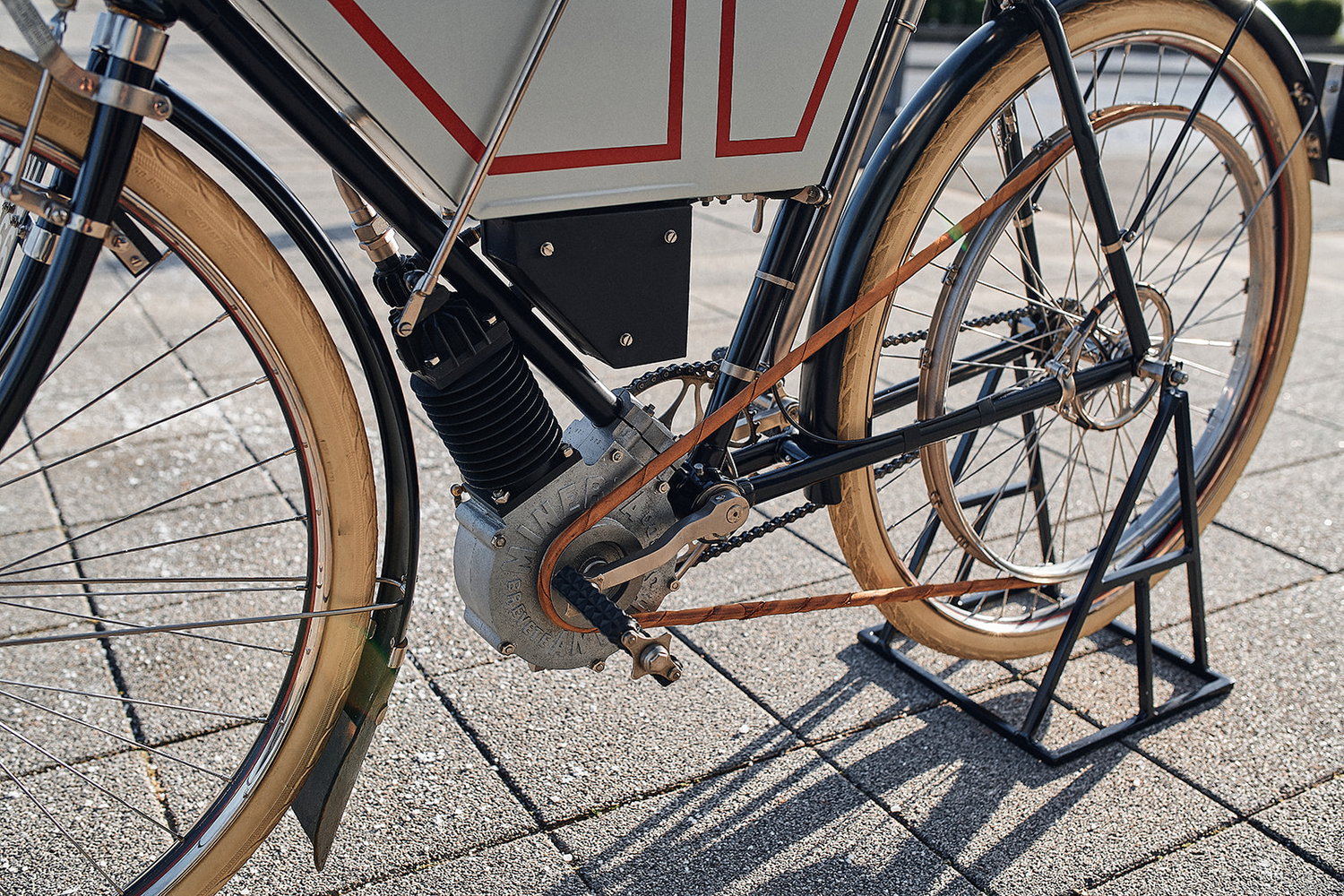 Triumph found the very first motorcycle they ever built - the 1901 ...
