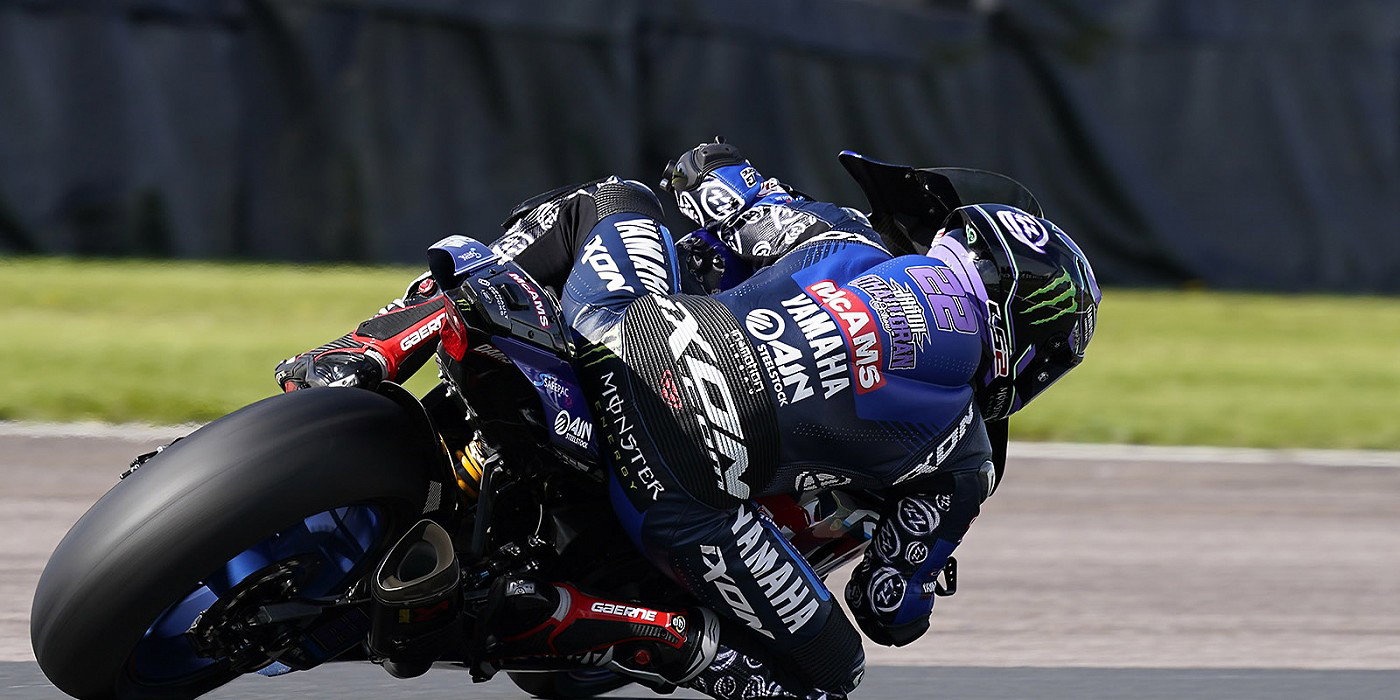 Jason O'Halloran, 2023 Thruxton BSB. - McAMS Yamaha
