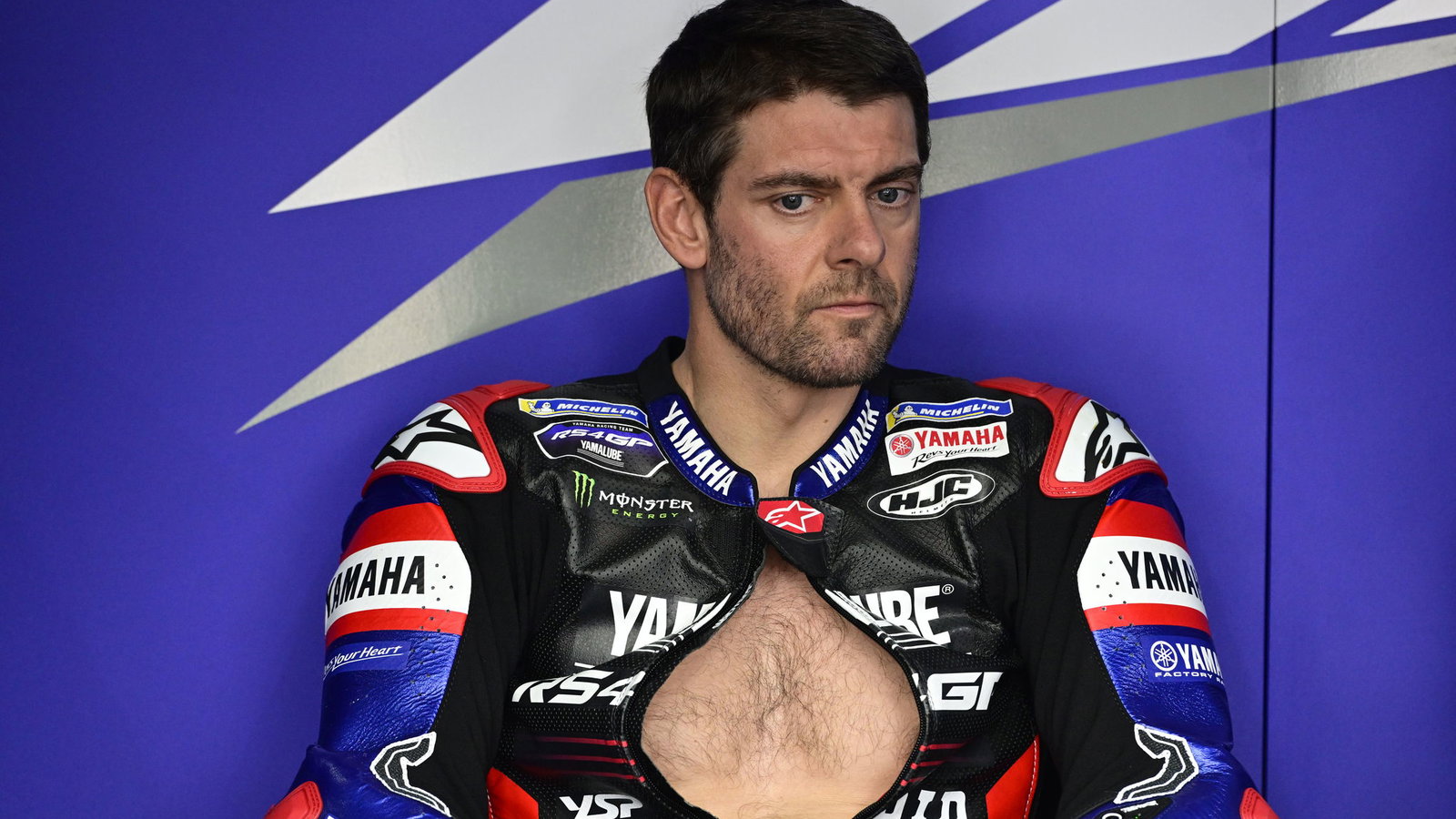 Cal Crutchlow, 2024 MotoGP Qatar Test. - Gold and Goose