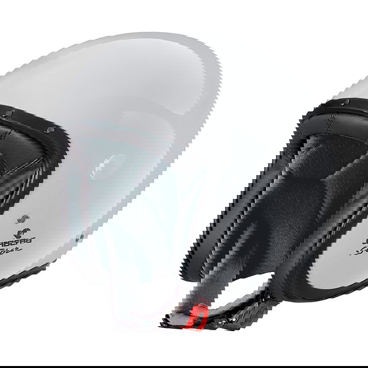 The white version of the Caberg Freeride X