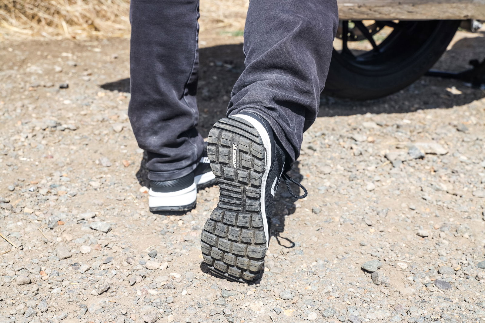 The sole of the Vanucci VUB-1 riding boot