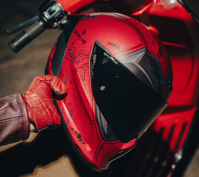 Deadpool Ruroc Helmet Heads up Marvel Collection | Visordown
