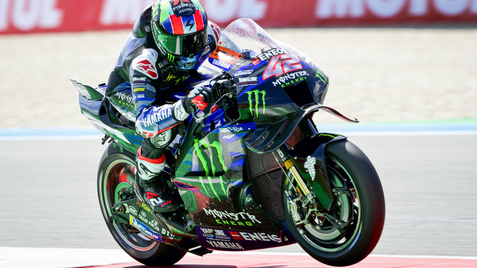 Alex Rins, 2024 MotoGP Dutch TT. - Gold and Goose.