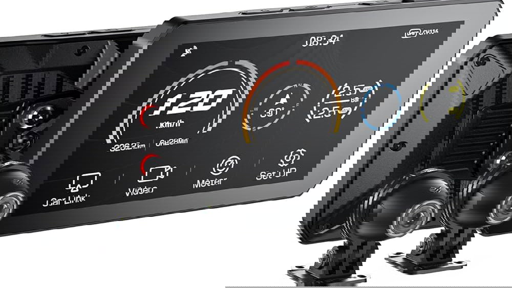The Chigee AIO-5 Lite bolt-on TFT and connected dash system