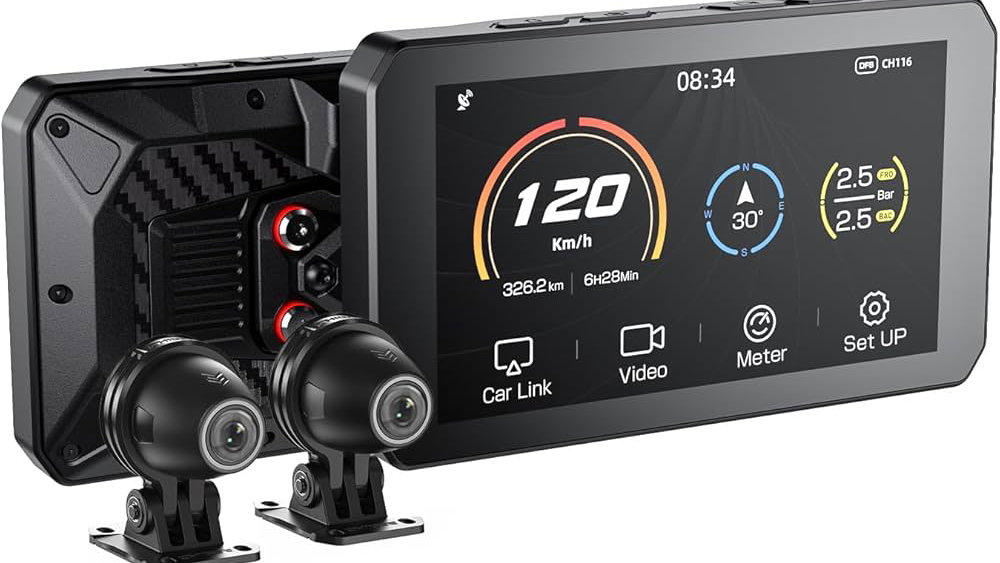 The Chigee AIO-5 Lite bolt-on TFT and connected dash system