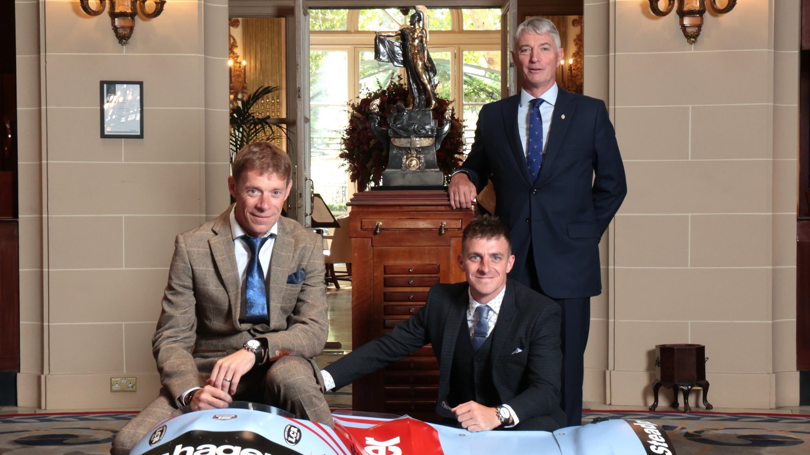 Ben and Tom Birchall have won the Seagrave Trophy