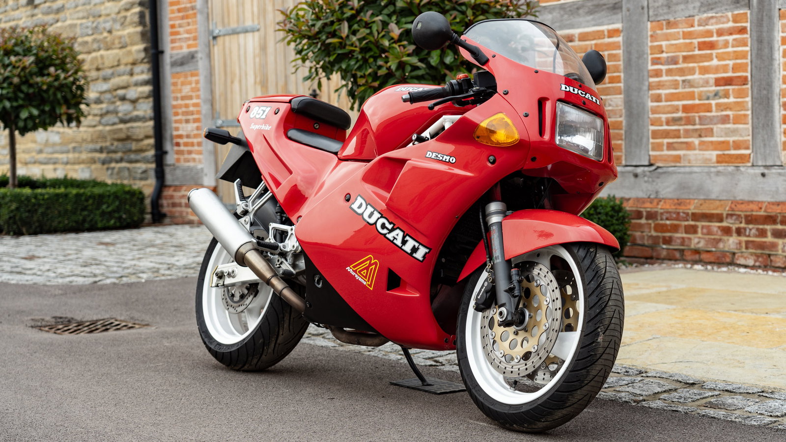 A Ducati 851 from the first years of the model's production