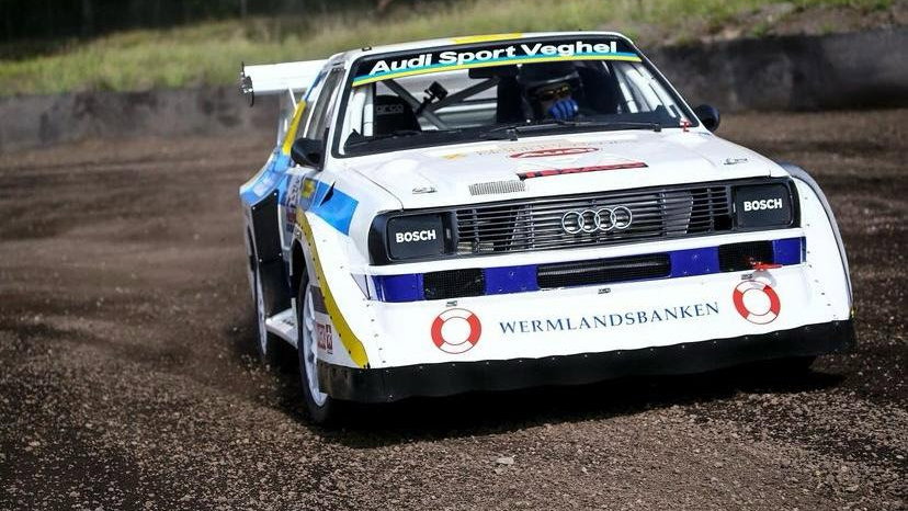 The Audi Quattro S1 that Bastianini will drive