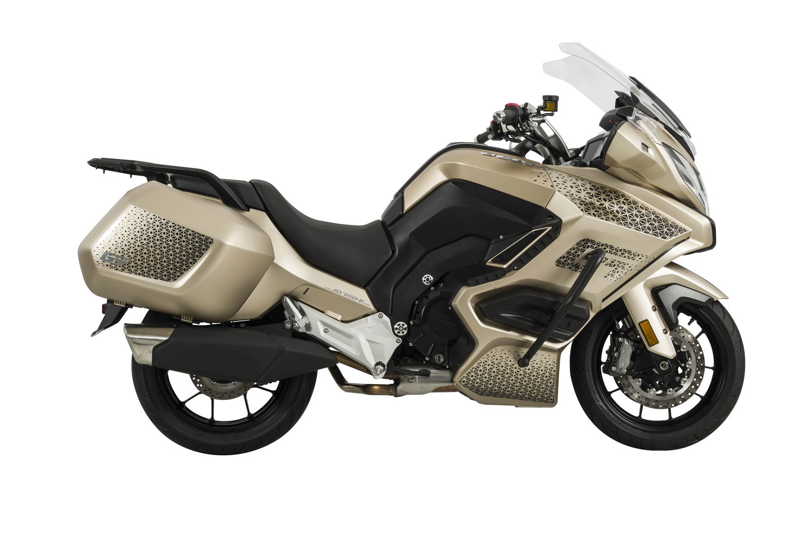 The bike produces 80bhp and 51lb ft of torque