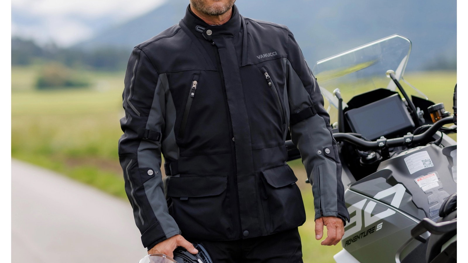 Vanucci textile jacket