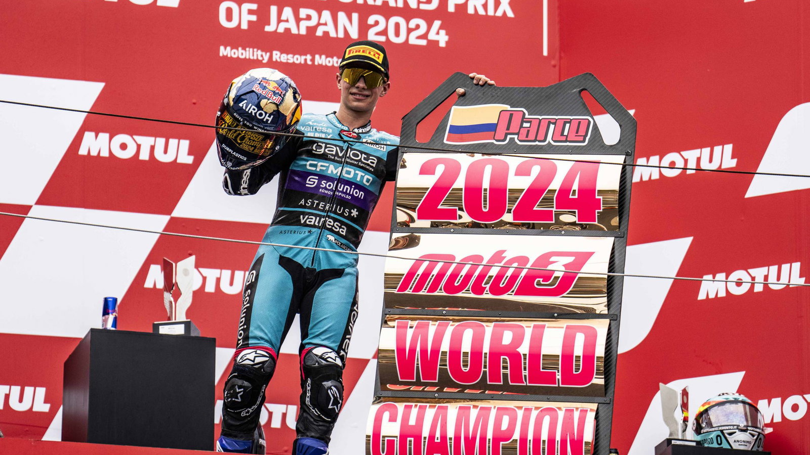 David Alonso Moto3 champion