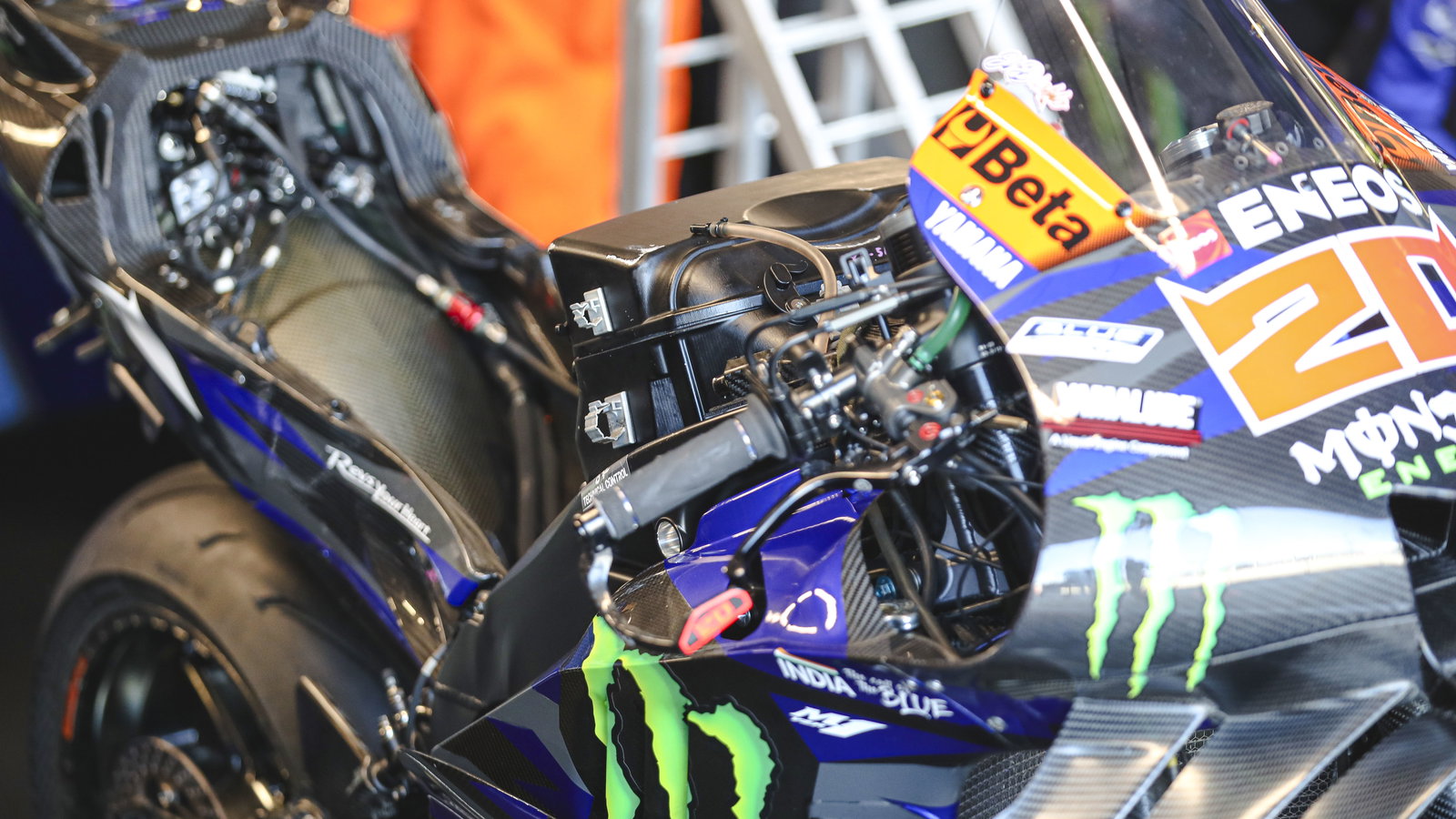 Yamaha MotoGP bike