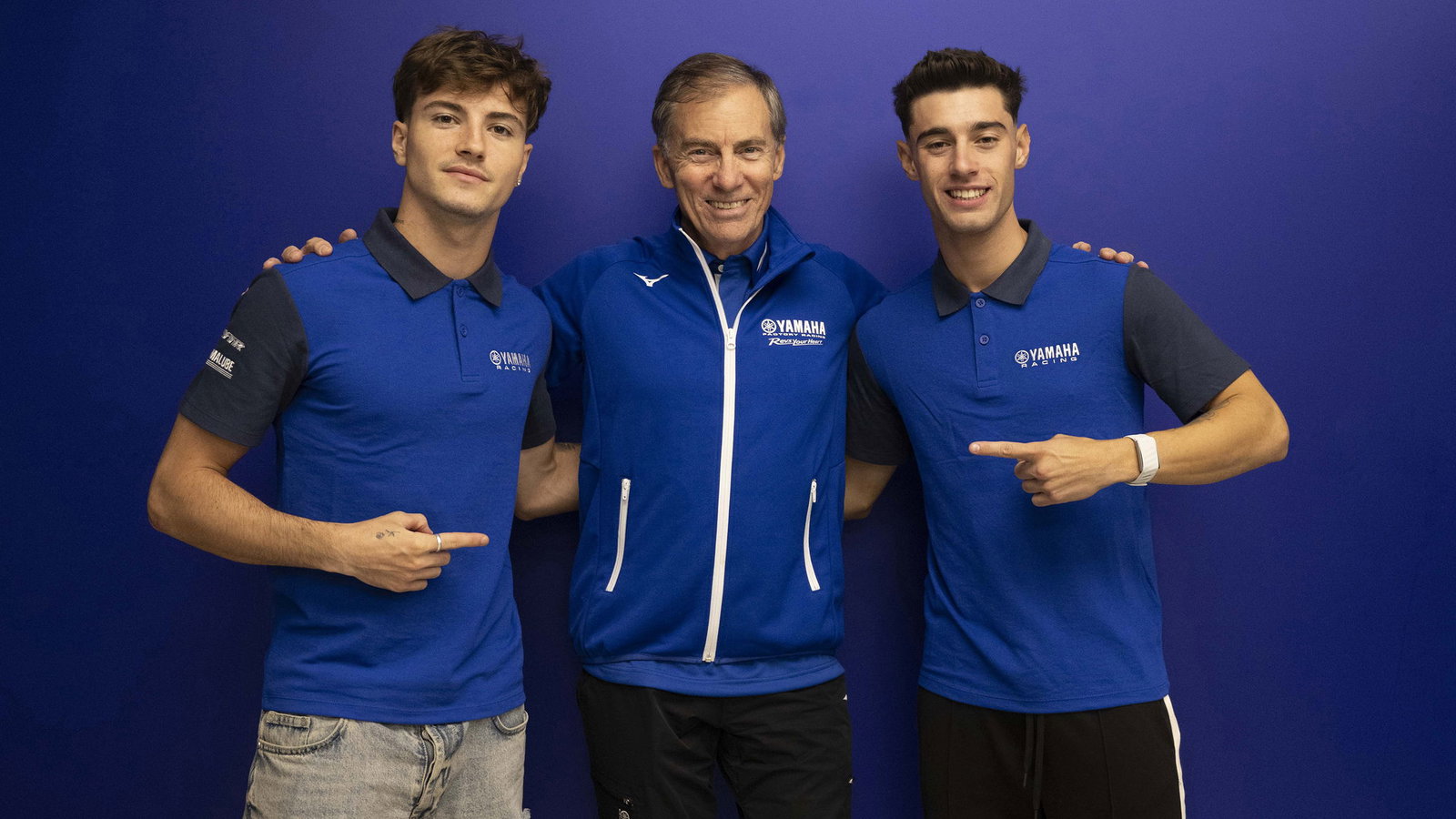 Pramac Yamaha Moto2 riders Izan Guevara and Tony Arbolino