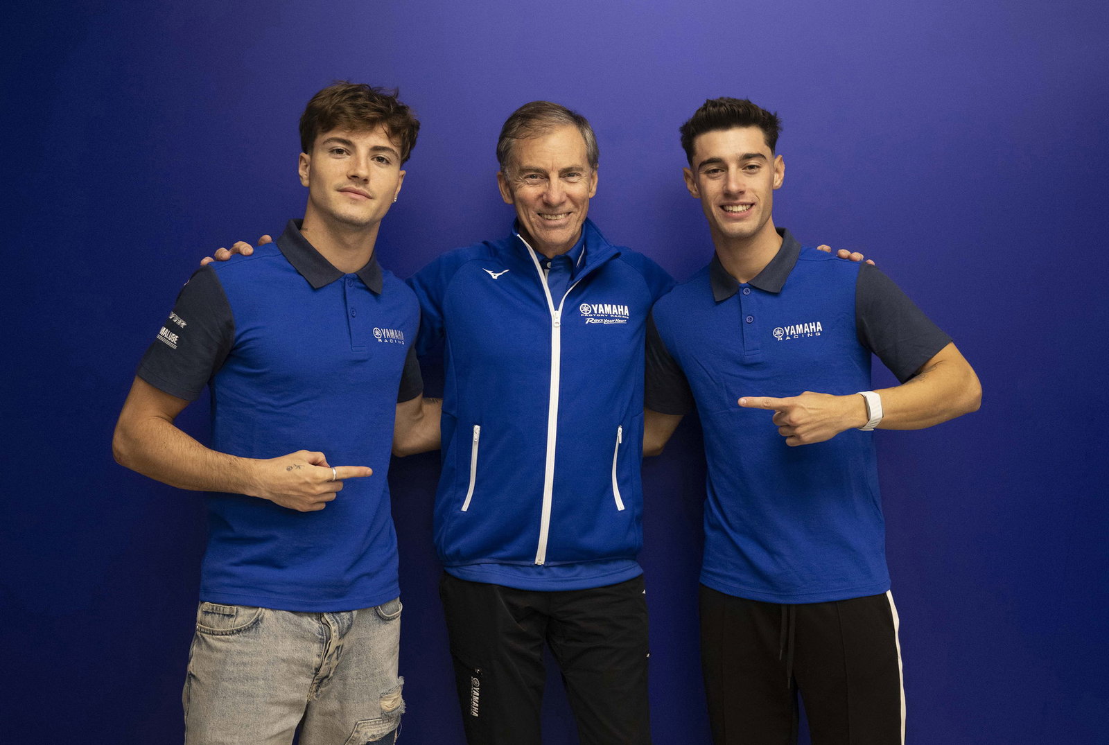 Pramac Yamaha Moto2 riders Izan Guevara and Tony Arbolino