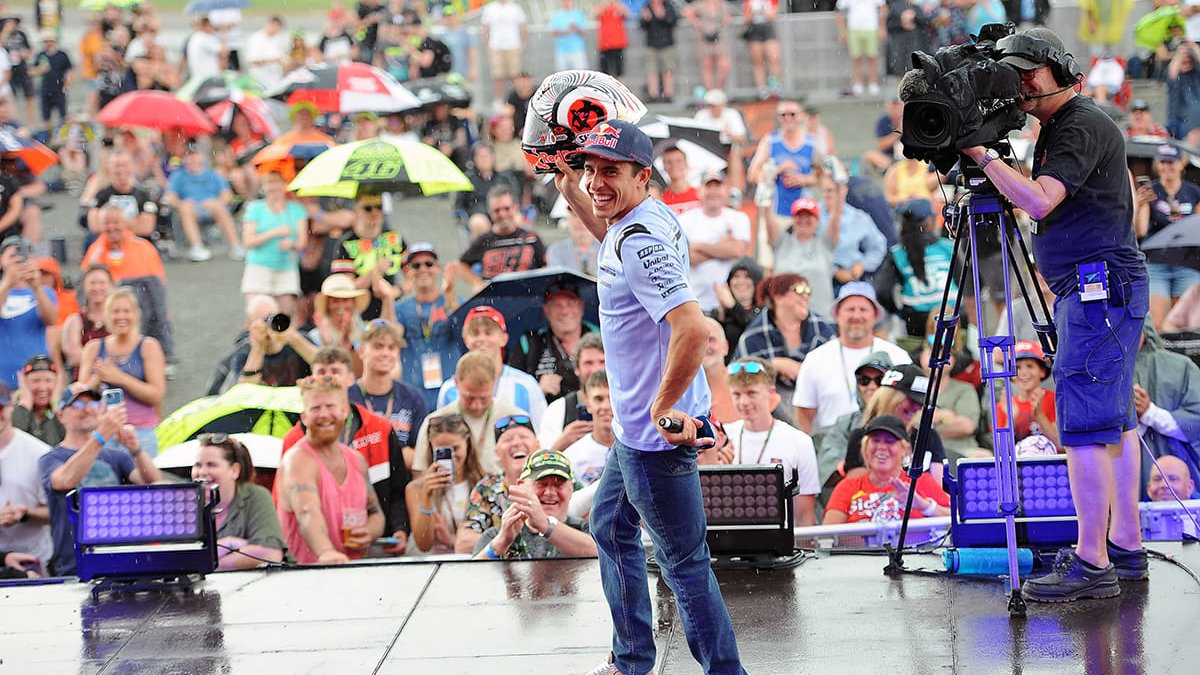 Marc Marquez at Day of Champions 2024