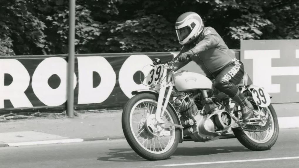 Des Evans; photo credit Isle of Man TT