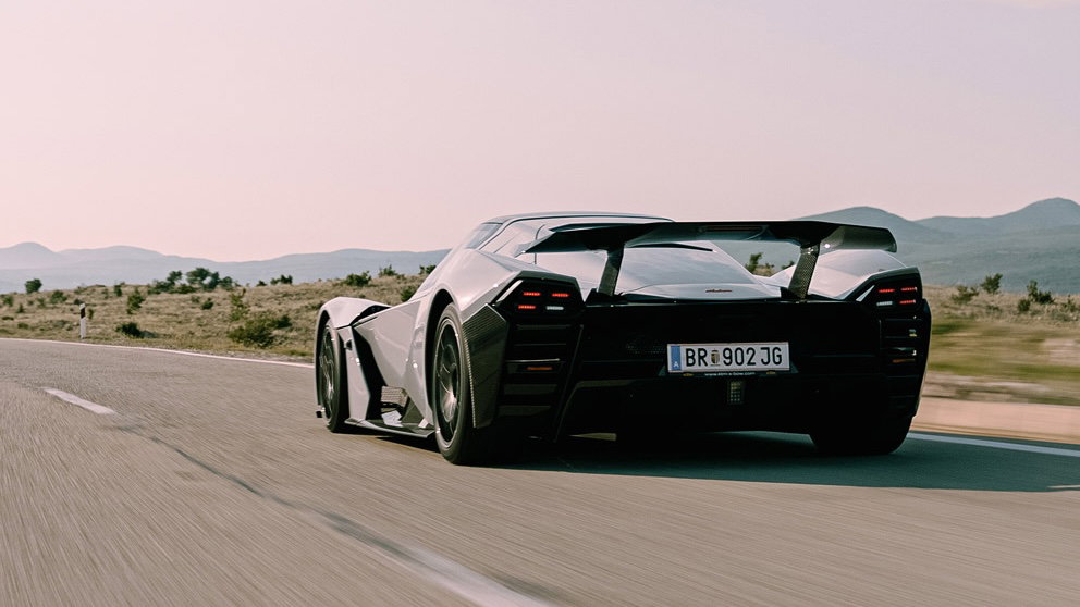 The car is a road-going version of the firm's X-Bow GT2 racer