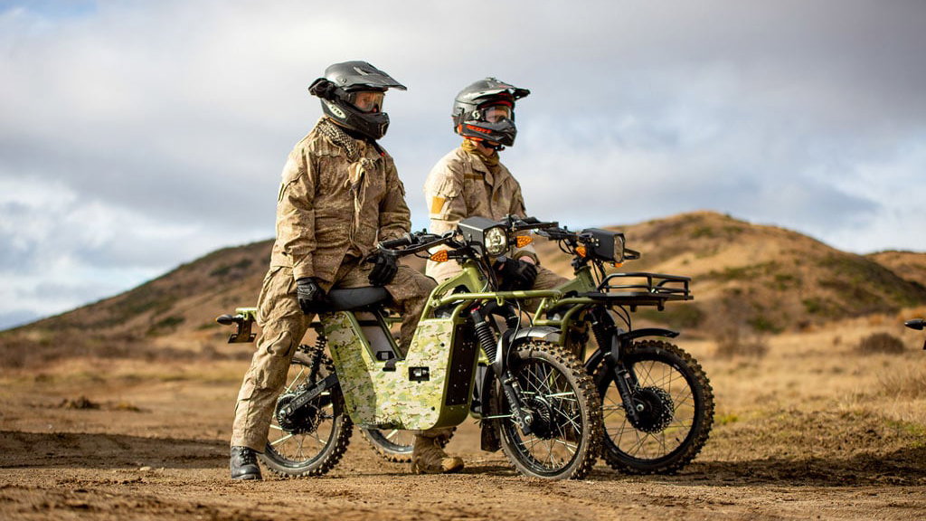 The UBCO Military edition being tested