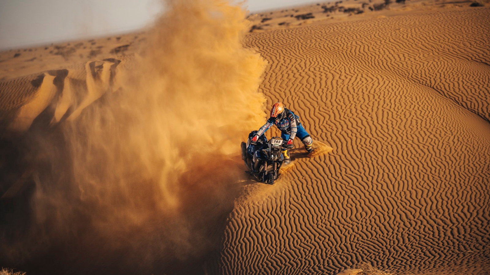 Pol Tarres in a previous Africa Eco Race event