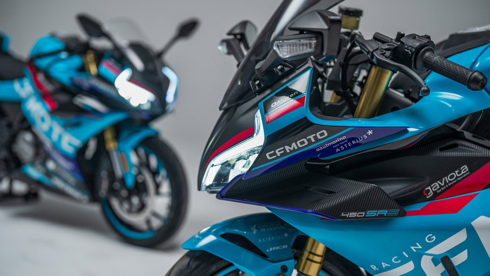 The CFMoto 450 SR Aspar Replica