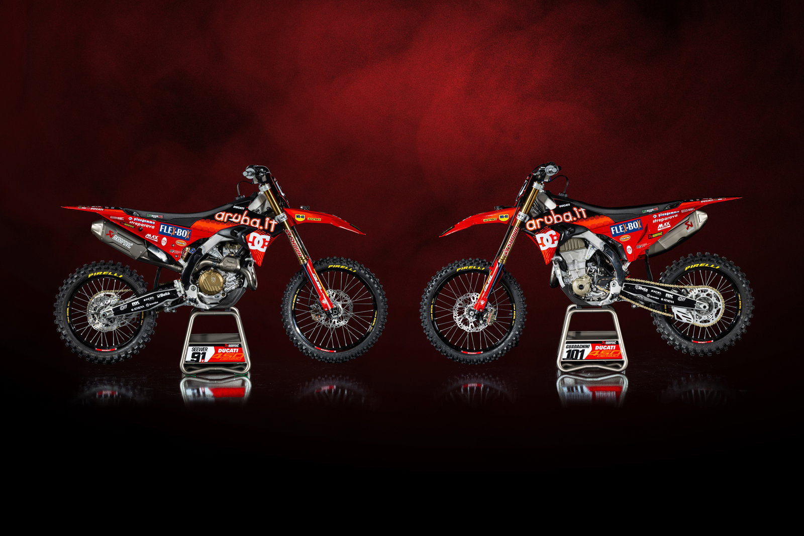 Ducati MXGP bikes
