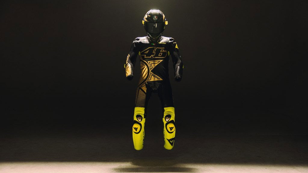 Valentino Rossi 46th Anniversary Leathers