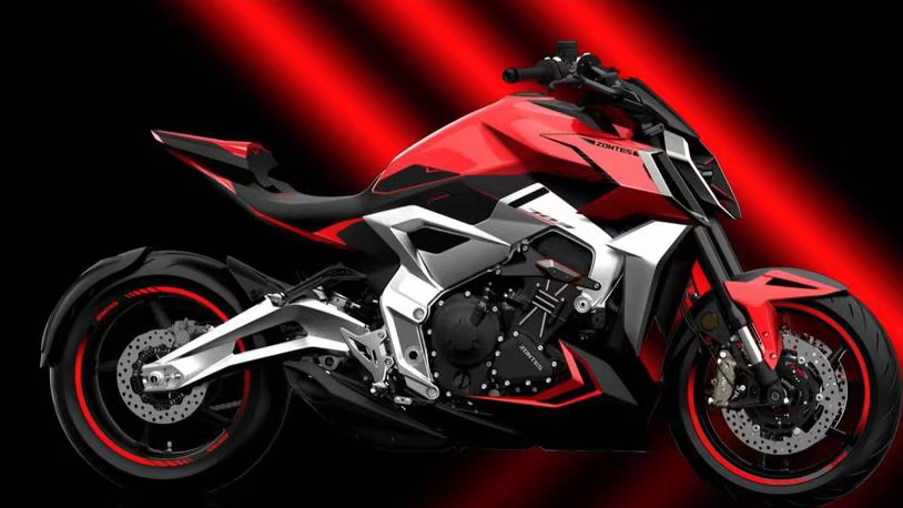 The Zontes 703 V performance cruiser