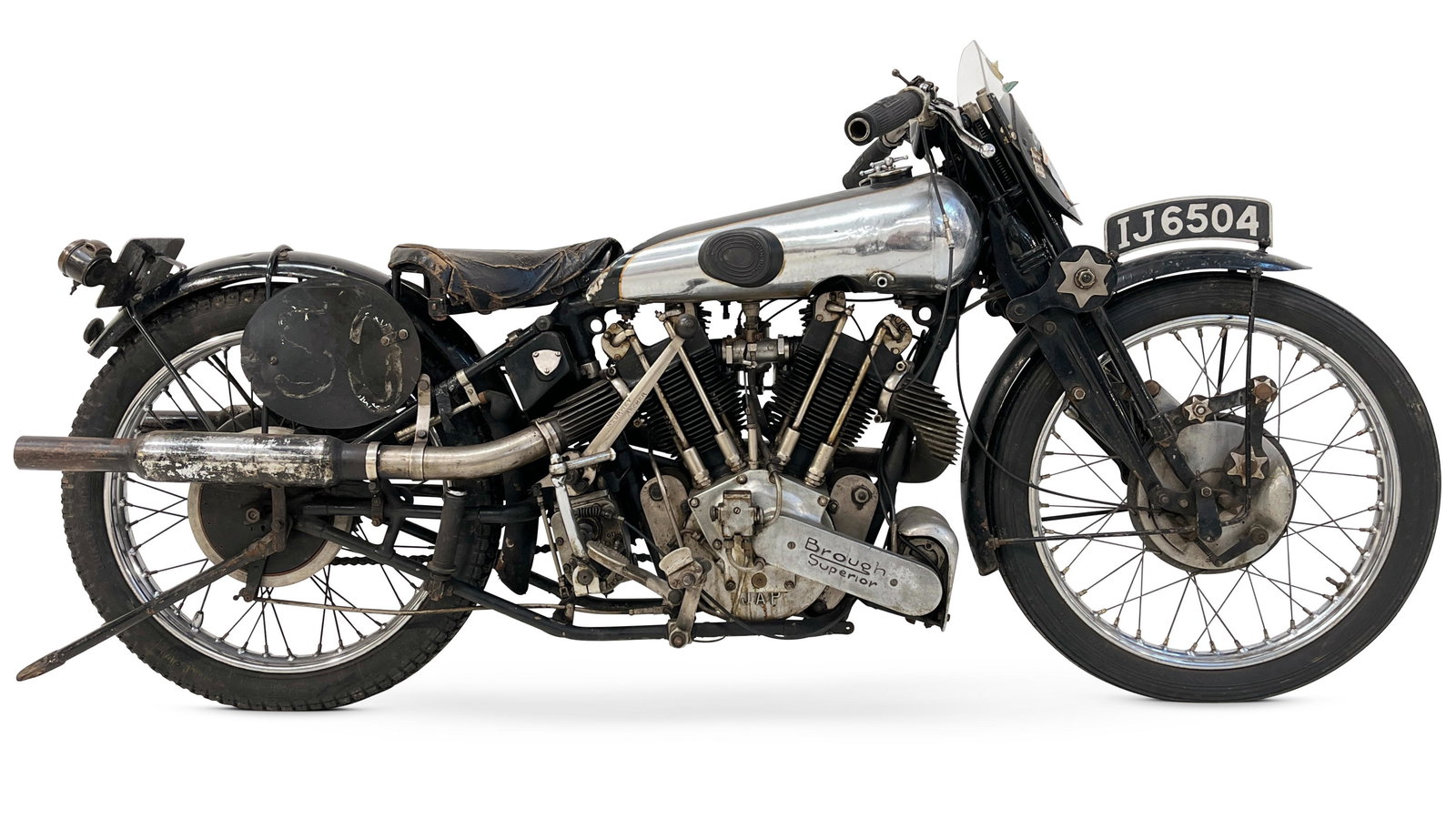 An ex-Ulster GP Brough Superior SS100
