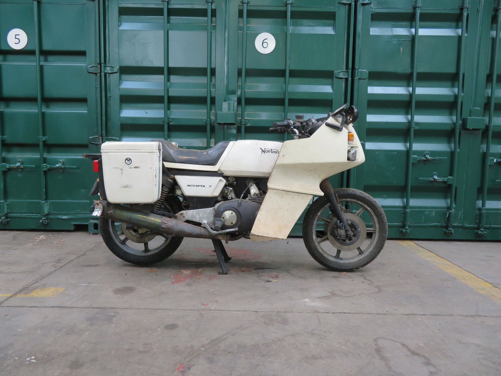 A Norton Interpol II sold by Bonhams