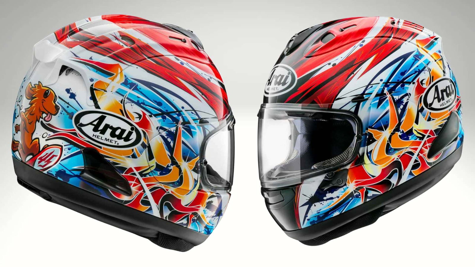 What Does a Moto2 Crash and New Arai Design Have in Common