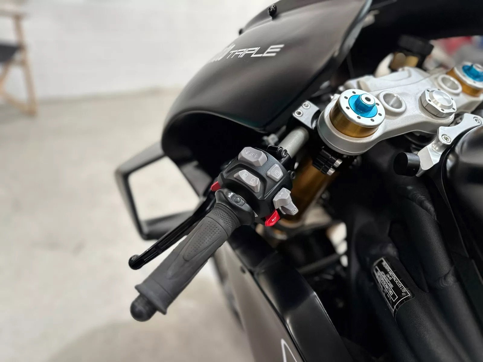 Speed Triple 1200 RS track bike