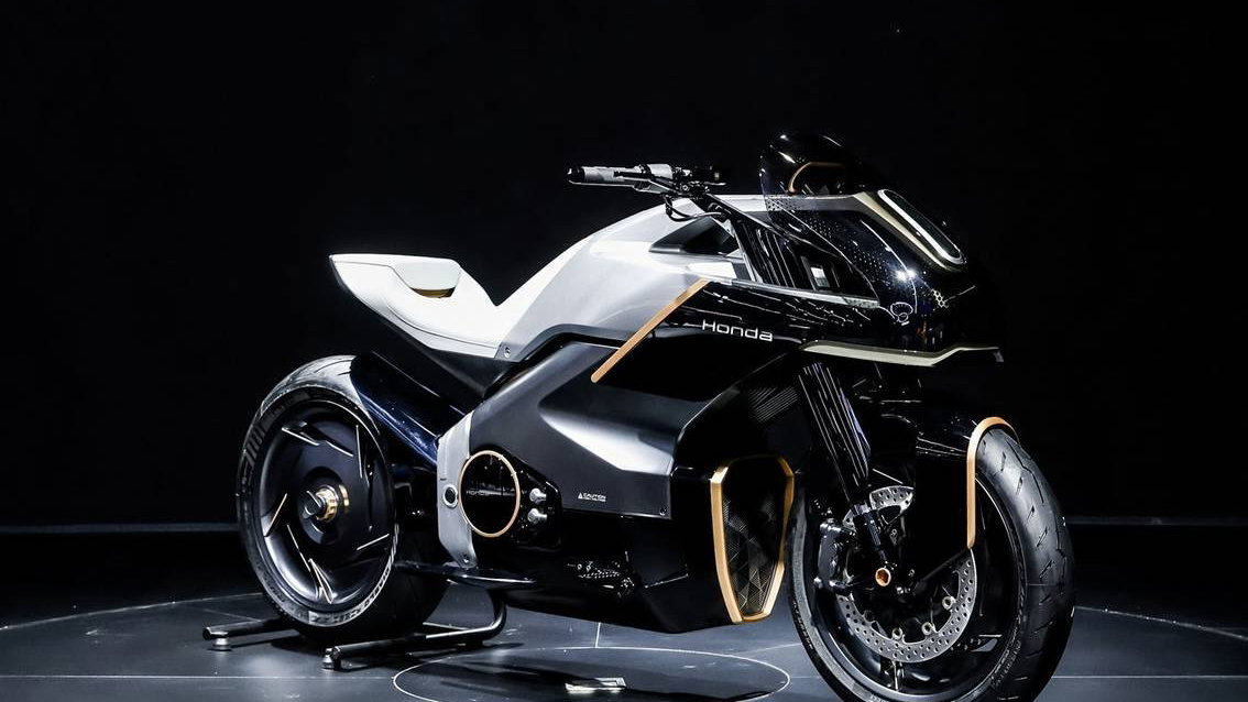 A new Honda electric sports bike concept