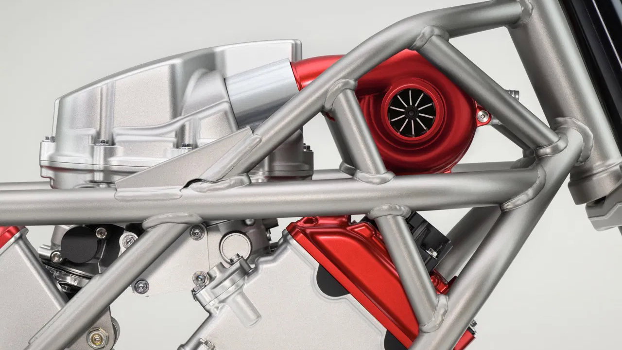 The Honda V3 Compressor concept model