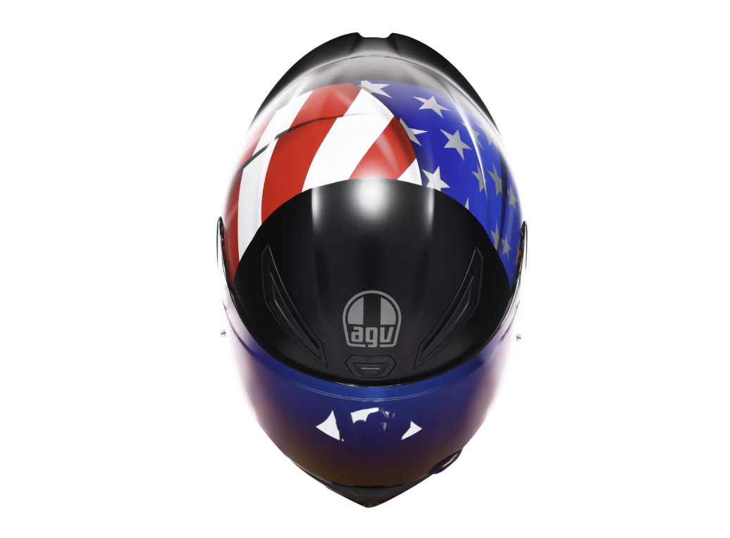 AGV K1 S US Flag Stars and Stripes Motorcycle Helmet Announced | Visordown