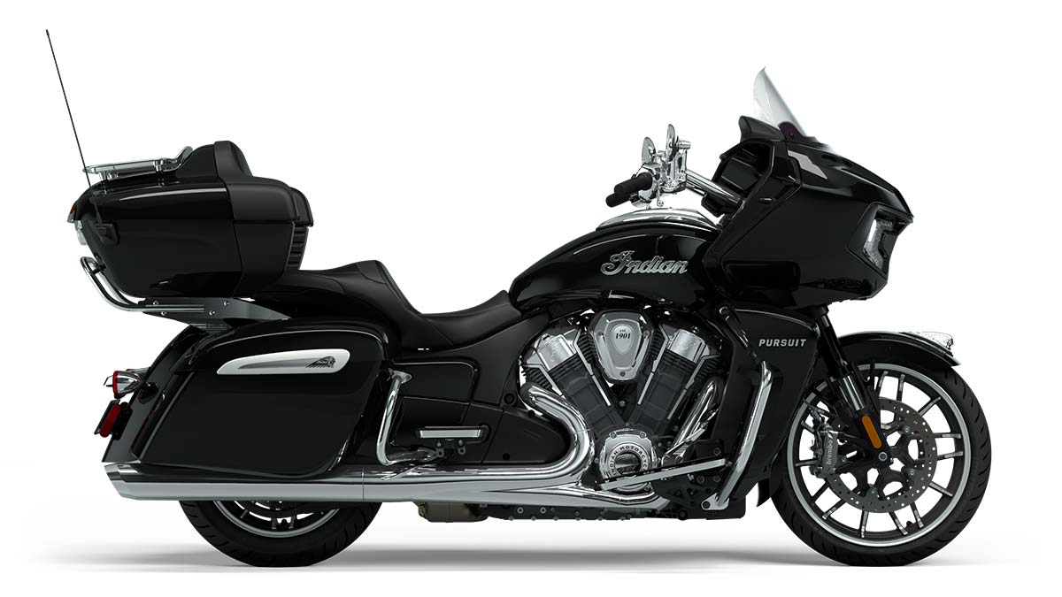 The Indian Pursuit Limited Black Metallic