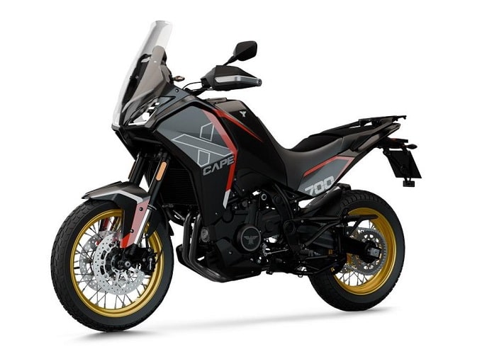 The new Moto Mornini X-Cape Gold Edition