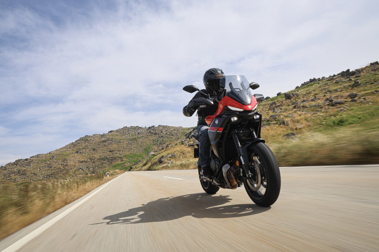 The 2025 Tracer 7 - riding