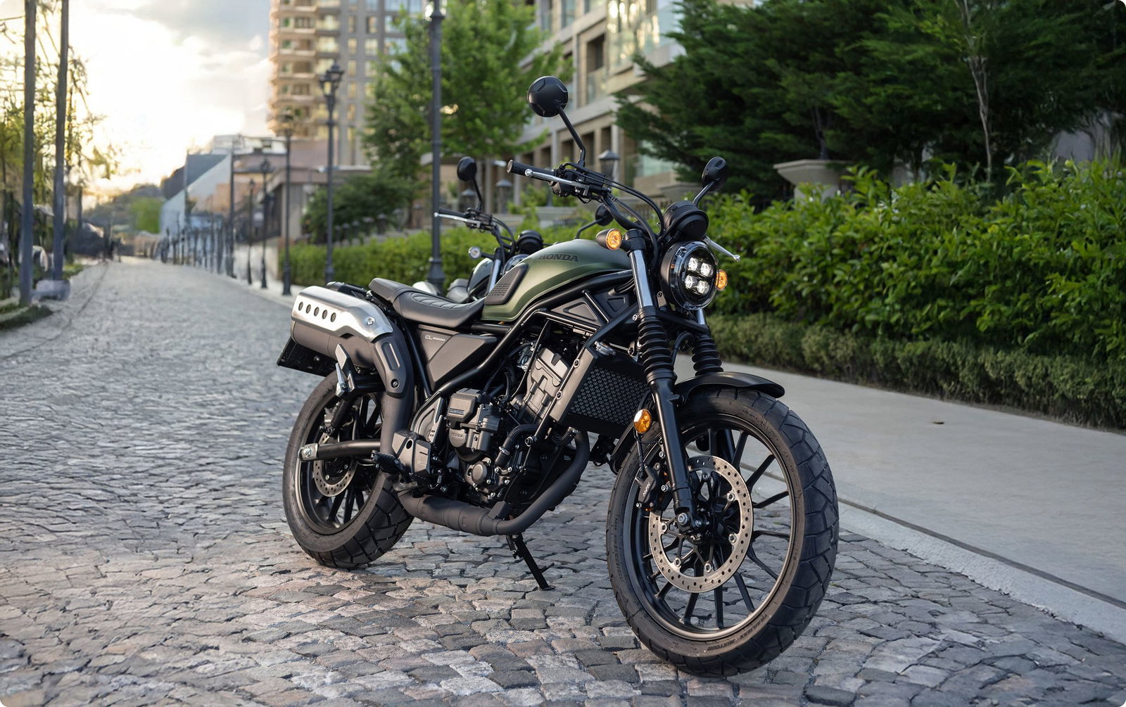The Honda CL250 E-Clutch