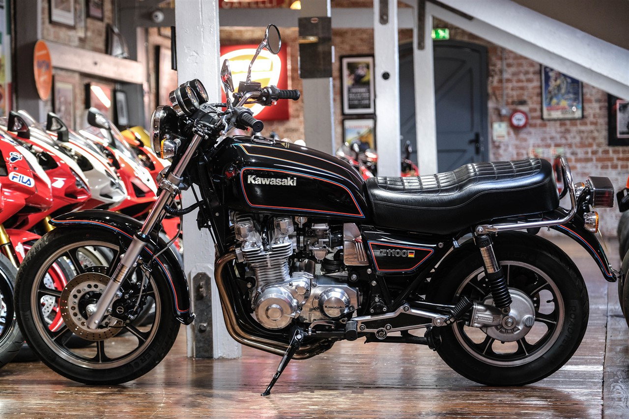 This 1981 Kawasaki Z1100 was recently sold by Bike Specialists of South Yorkshire. Its styling inspired the Zephyr.