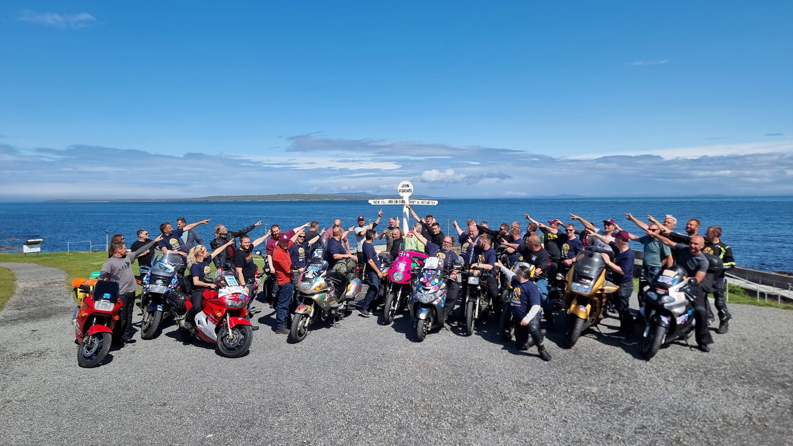 The Longest Day Challenge at John O'Goats