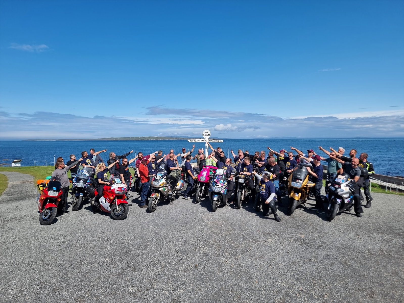 The Longest Day Challenge at John O'Goats