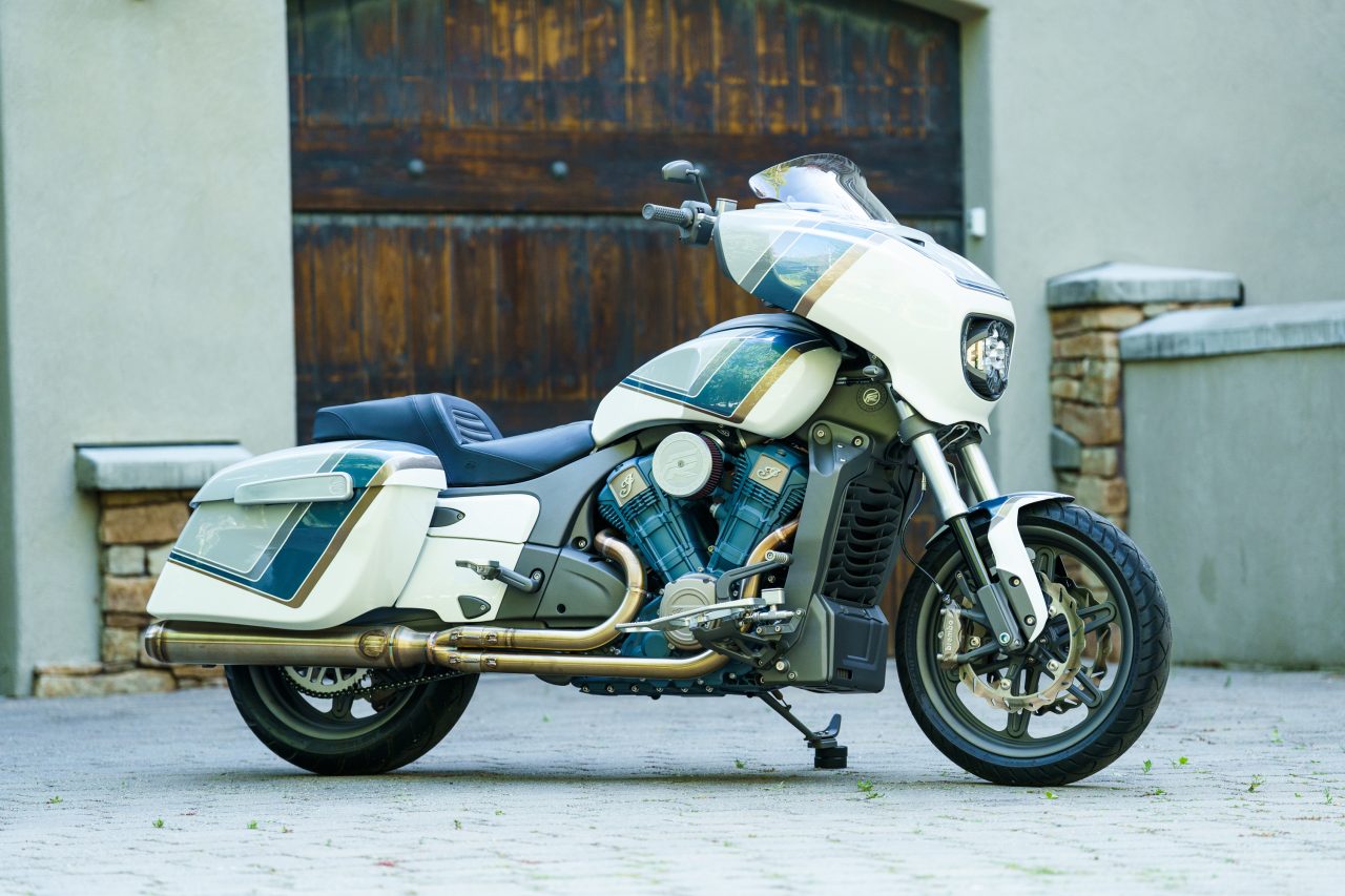Indian Motorcycle unveils second Chieftain PowerPlus custom build