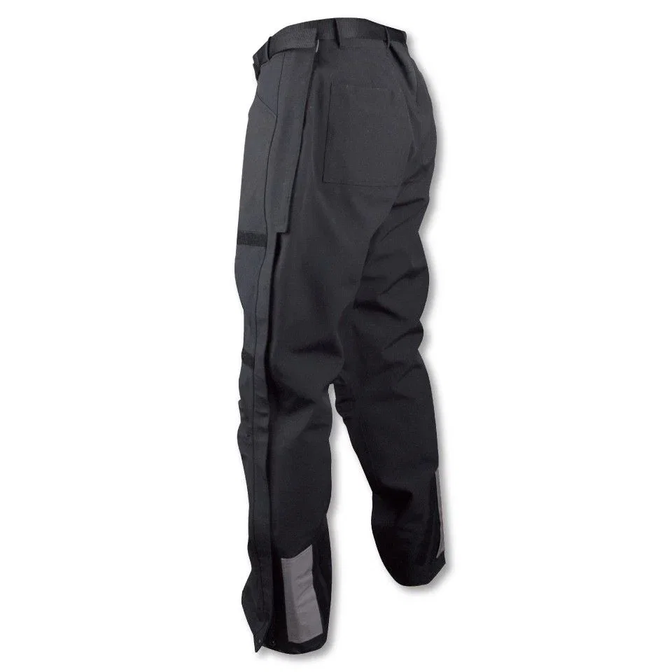 The trousers have small reflective strips on each leg